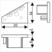 LED juostos profilio...