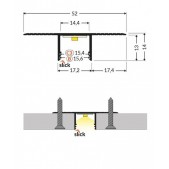 LED juostos profilis...