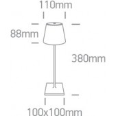 3,5W LED įkraunamas stalo...