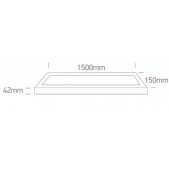40W LED paviršinė panelė,...