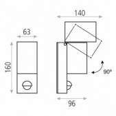 5,6W sieninis lauko...