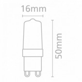 4W LED lemputė, G9, 3000K,...