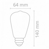7W LED lemputė, E27, 2700K,...