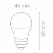 9W LED lemputė, E27, 4000K,...