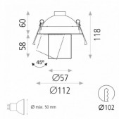 Įleidžiamas šviestuvas...