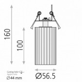 Įleidžiamas šviestuvas...