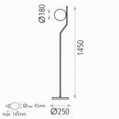 Pastatomas šviestuvas MAUI,...