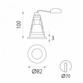 Įleidžiamas šviestuvas...