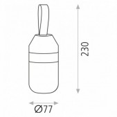 2W stalo šviestuvas MOVE...