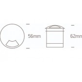 3W LED įleidžiamas į žemę...