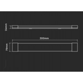 10W LED linijinis...