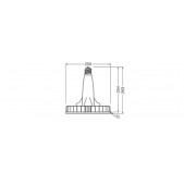 105W LED UFO šviestuvo...