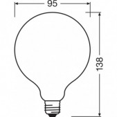 11W LED lemputė CLASSIC,...