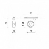 3,5W šviestuvas į...