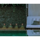 4W LED įleidžiamas sieninis...