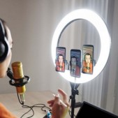 55W LED šviečiantis žiedas,...
