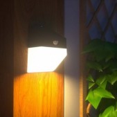 2W LED sieninis lauko...