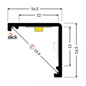 LED juostos kampinis...