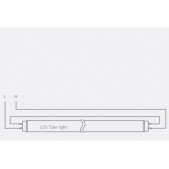 9W LED lempa, T8, 60cm,...