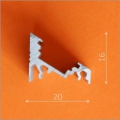 3m LED juostos profilio...