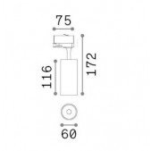 15W šviestuvas į bėgelį...