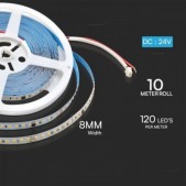 10W/m LED juosta, 120LED/m,...