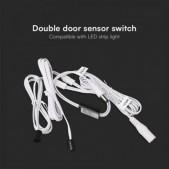 Durų judesio daviklis, baltas