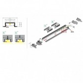 3m LED juostos profilis...
