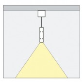 52W LED pakabinamas...