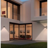 8W LED sieninis fasado...