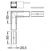 LED juostos profilio...