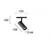 13W LED akcentinis...