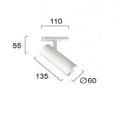 20W LED šviestuvas į...