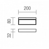 6W LED sieninis fasado...