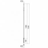 1,5W LED įsmeigiamas lauko...