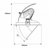 33W LED įleidžiamas...