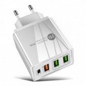 Įkroviklis PD+QC3.0 36W, su...