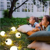 10x0,8W LED lempučių...