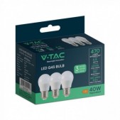 4,5W LED lemputė, G45, E27,...