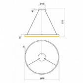 50W LED pakabinamas...