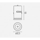 2,7W LED šviestuvo modulis...