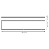 LED panelės LOUVER...