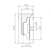 9,6W/m LED NEON MEDIUM...