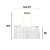 38W LED pakabinamas...