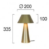 Stalo šviestuvas DONA, E27,...