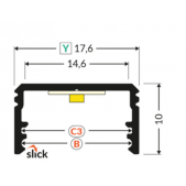 LED juostos paviršinis...