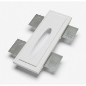 2W LED užglaistomas...