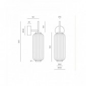 6W LED sieninis šviestuvas...