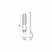 50W LED gatvės šviestuvas...