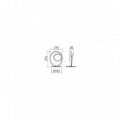 12W LED stalo šviestuvas...